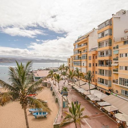 En Primera Linea De La Playa De Las Canteras Vista Al Mar Las Palmas de Gran Canaria Ngoại thất bức ảnh