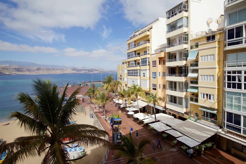 En Primera Linea De La Playa De Las Canteras Vista Al Mar Las Palmas de Gran Canaria Ngoại thất bức ảnh
