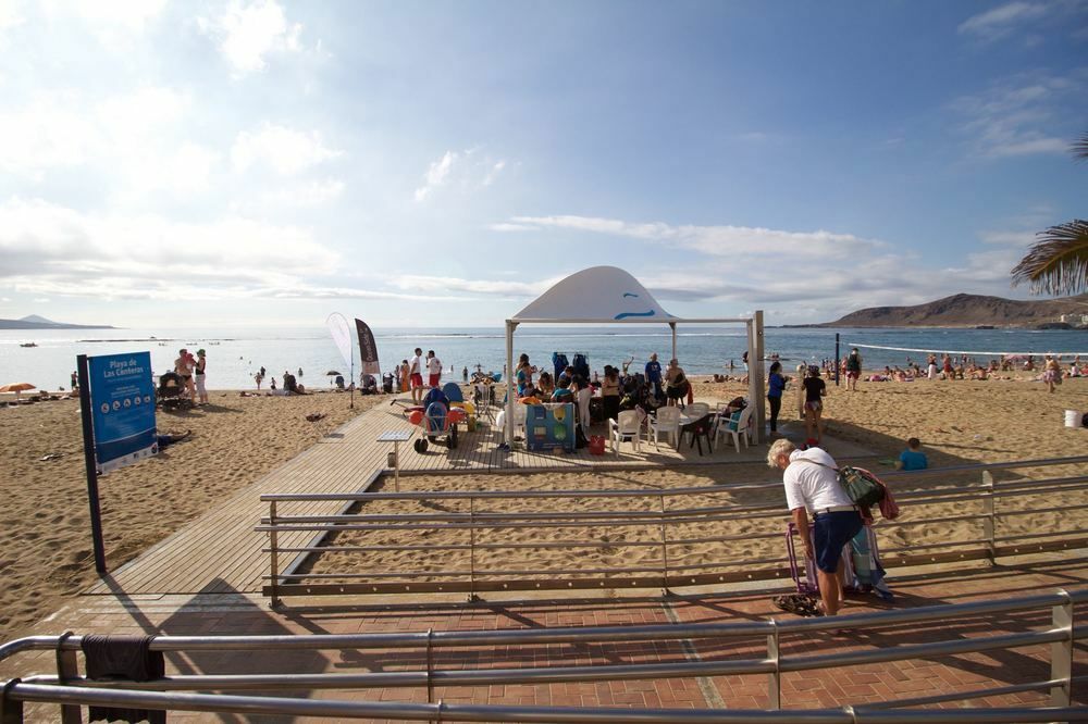 En Primera Linea De La Playa De Las Canteras Vista Al Mar Las Palmas de Gran Canaria Ngoại thất bức ảnh